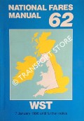 National Fares Manual 62 - WST, 7 January 1996 until further notice by British Railways